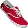 Aris Allen canvas sneaker röd/vit Aris Allen canvas sneaker röd/vit