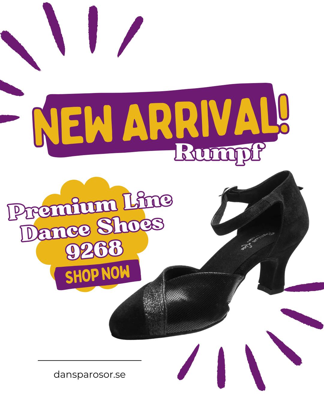 Upptäck Rumpf “Premium Line” 9268 – en elegant danssko handgjord i Italien.
Mjukt nappaläder, andningsbar läderinsida och en stabil 5 cm klack som ger både komfort och stil på dansgolvet.

Perfekt för foxtrot, salsa och tango – med ett mjukt och kontrollerat glid tack vare mockasulan.

Klassisk elegans. Modern komfort. Redo för dans. 💃

#rumpf #dansskor #nyhet #foxtrot #salsa #tango #socialdans #danceshoes #dancefashion #handmadeinitaly #dansskor