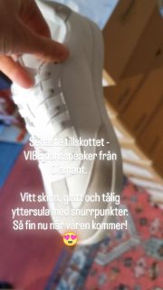 Senaste tillskottet - VIBE danssneaker från Diamant. Vitt skinn, glatt och tålig yttersula med snurrpunkter. Så fin nu när våren kommer! 😍

Kommentera "Vibe" för att få direkt länken när jag lägger upp den i webbshoppen!

#danssneaker