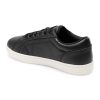 Rumpf Leo läder - svart med vit sula