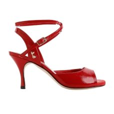 Tangolera Diana rosso vernice soft